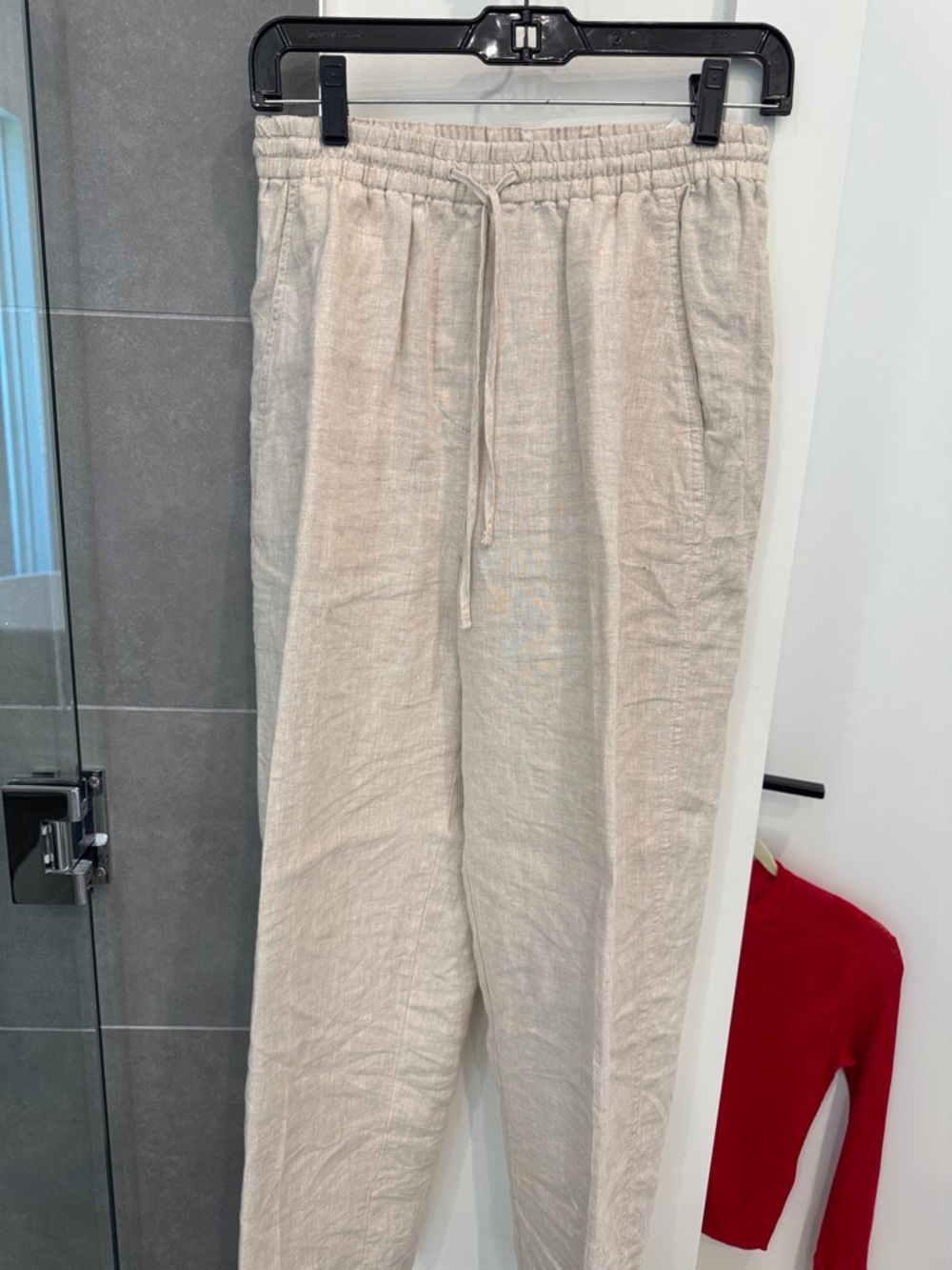 Banana Republic Linen Pants - Cream